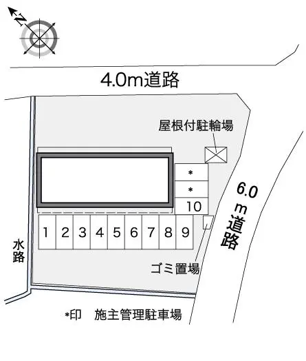 ★手数料０円★小郡市小板井　月極駐車場（LP）